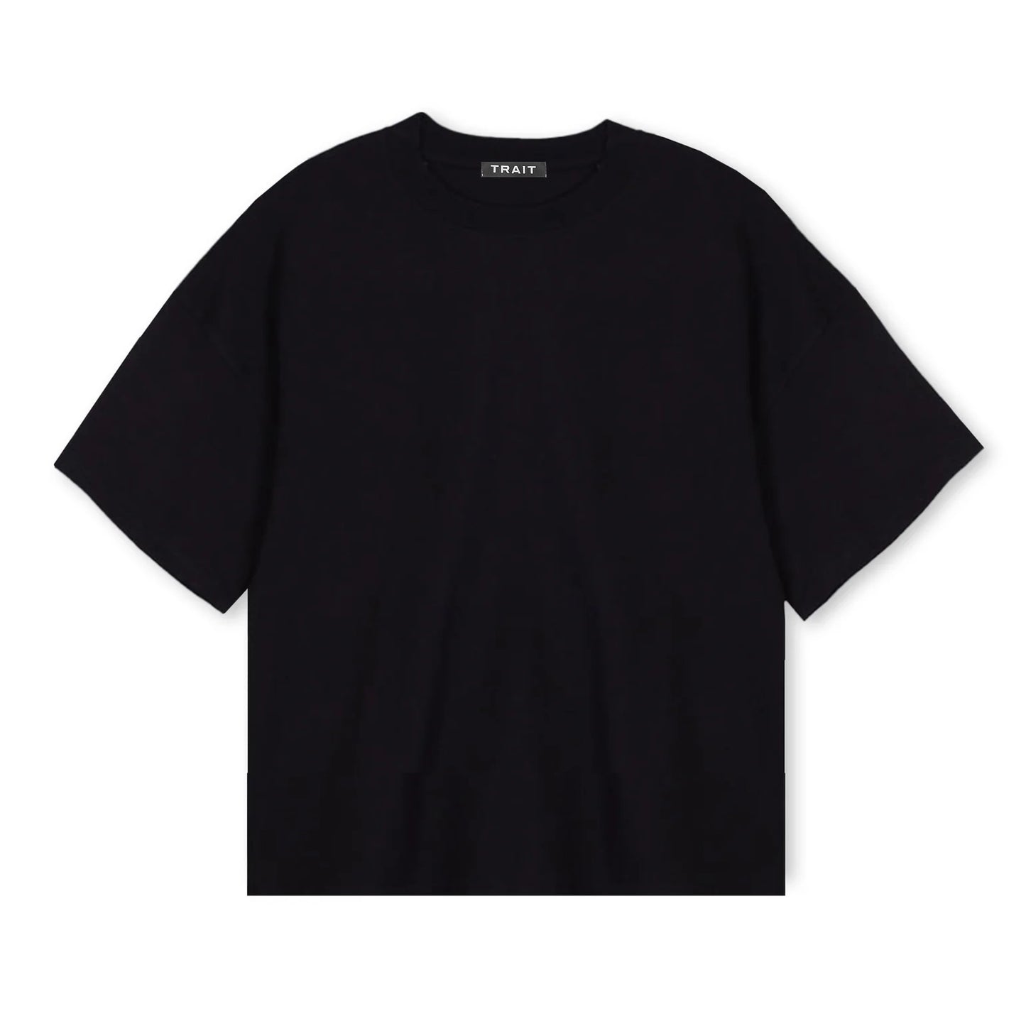 Embroidered Logo Boxy Tee