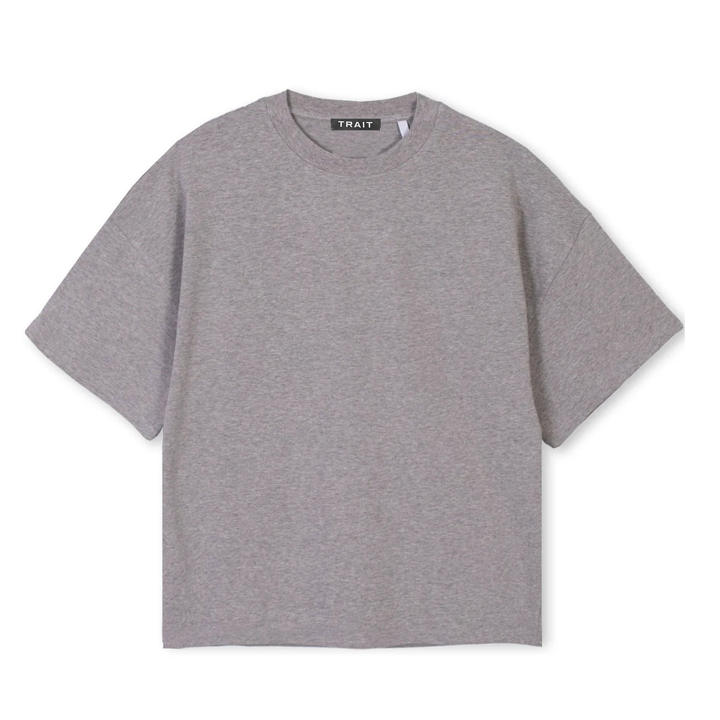 Embroidered Logo Boxy Tee