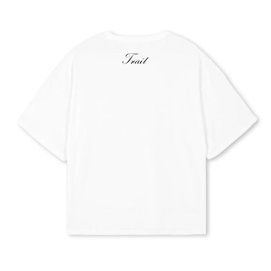 Embroidered Logo Boxy Tee